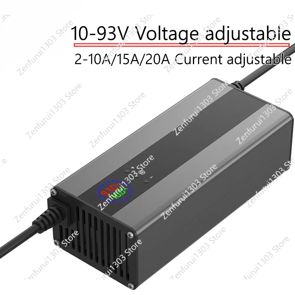15A Curren Voltage Adjustable  - 72V 15A Fast Charger ulasan dan harga