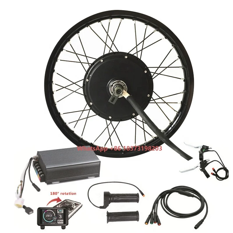 Ebike 48v 72v QS V3 5000w Moto - 72V 100A Sabvoton Controller ulasan dan harga