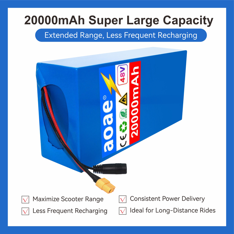 48V Electric Scooter Battery 1 - 60V 50Ah Electric Scooter Battery ulasan dan harga
