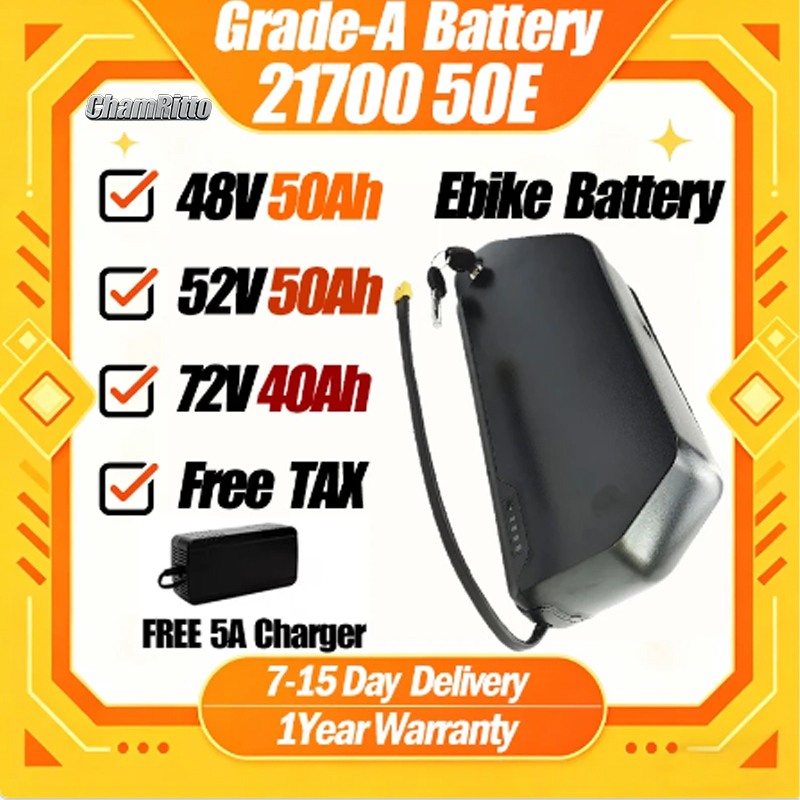 Polly Electric bicycle bike ba - 72V 50Ah 21700 Lithium Battery ulasan dan harga