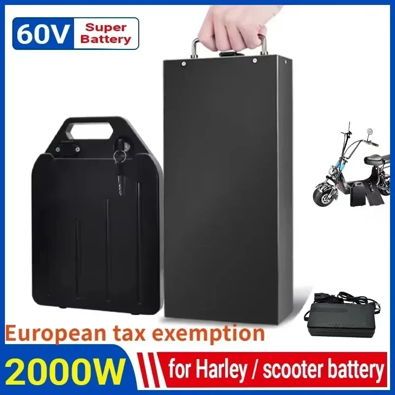Fast Swap 60V Lithium Battery, - 60V 50Ah Electric Scooter Battery ulasan dan harga